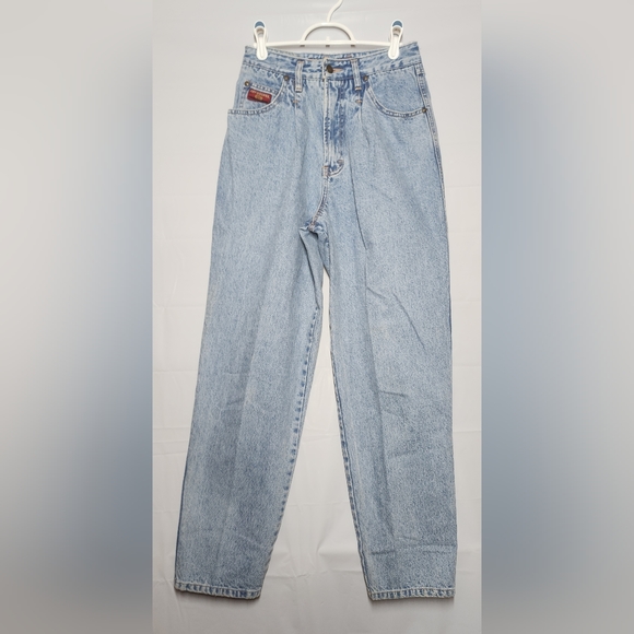 Ary Cooper Jeans High Rise Straight Leg Light Wash size 11/12 - Picture 6 of 7